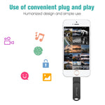 Richwell 128G Type-C + 8 Pin + USB 3.0 金屬隨身碟，具OTG功能