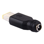 5.5x2.1mm母頭轉大方形（第一代）公頭介面電源轉接器，適用聯想筆記型電腦，X1 Carbon 2018/2017及Yoga 2018/2017