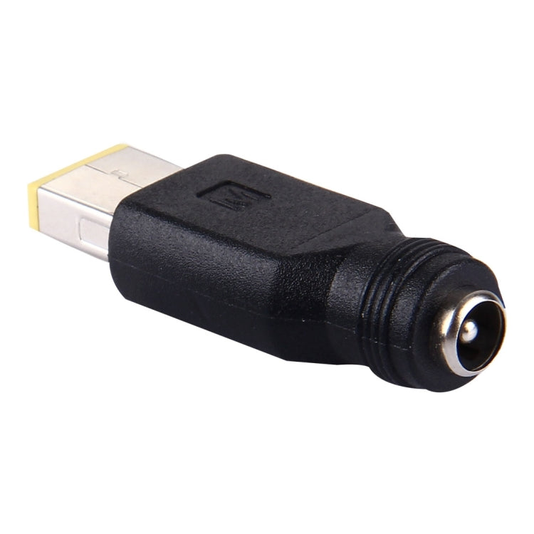 5.5x2.1mm母頭轉大方形（第一代）公頭介面電源轉接器，適用聯想筆記型電腦，X1 Carbon 2018/2017及Yoga 2018/2017