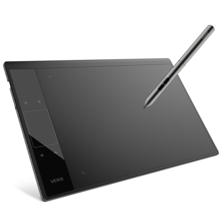 VEIKK A30 10x6 吋 5080 LPI 智能觸控電子繪圖板，具 Type-c 介面，A30