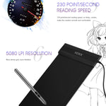 VEIKK S640 6x4 吋 5080 LPI 電子繪圖板，S640