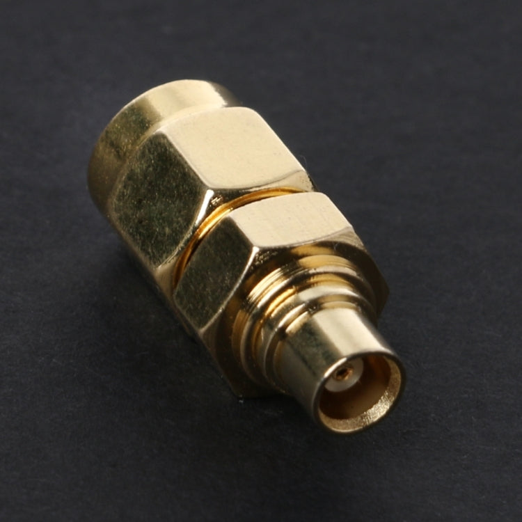 2 件裝 SMA 公頭轉 MCX 母頭射頻同軸連接器，SMA 公轉 MCX 母