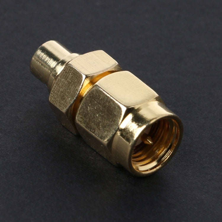 2 件裝 SMA 公頭轉 MCX 母頭射頻同軸連接器，SMA 公轉 MCX 母