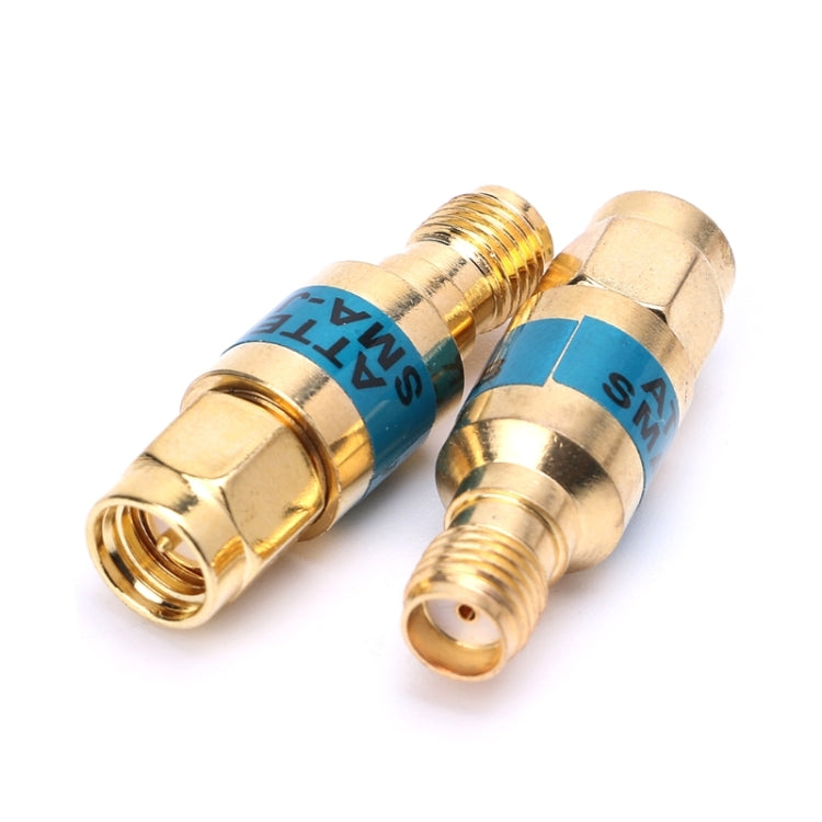 2瓦 10dBi SMA-JK公轉母直流至6.0GHz頻率射頻同軸衰減器，SMA公轉母（衰減器）