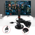 22dBi高增益電視天線用於DVB-T電視/帶放大器USB電視調諧器便攜高清電視增強器，22dBi DVB-T / USB