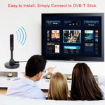 22dBi高增益電視天線用於DVB-T電視/帶放大器USB電視調諧器便攜高清電視增強器，22dBi DVB-T / USB