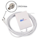 28dBi 4G天線帶CRC9公頭連接器用於4G LTE FDD/TDD路由器，CRC9公頭
