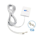 28dBi 4G 天線，帶 TS9 公頭連接器，適用於 4G LTE FDD/TDD 路由器，TS9 公頭