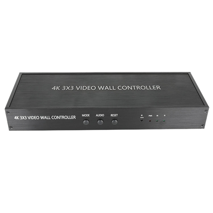 NK-BT88 4K 3X3 HDMI 視頻牆控制器多屏拼接處理器，帶遙控器，歐盟插頭，歐盟插頭