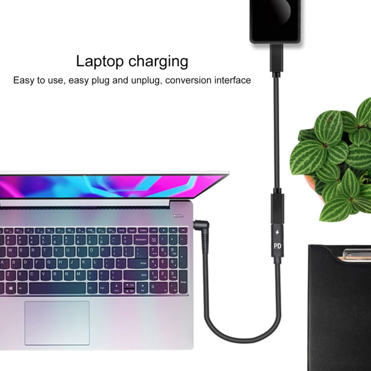 USB-C / Type-C轉4.0 x 1.7毫米電源適配器充電線，4.0 x 1.7毫米