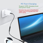 USB-C / Type-C 轉 4.0 x 1.35 毫米電源適配器充電線，4.0 x 1.35 毫米