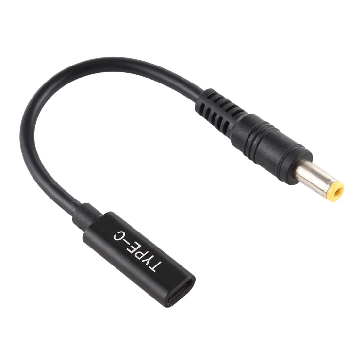DP USB-C / Type-C轉5.5 x 2.5毫米電源適配器充電線，5.5 x 2.5毫米