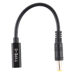 DP USB-C / Type-C轉5.5 x 2.5毫米電源適配器充電線，5.5 x 2.5毫米