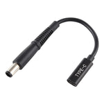 DP USB-C / Type-C轉7.4 x 0.6毫米電源適配器充電線，適用戴爾，Type-C轉7.4 x 0.6毫米