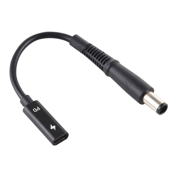 DP USB-C / Type-C轉7.4 x 0.6毫米電源適配器充電線，適用戴爾，Type-C轉7.4 x 0.6毫米