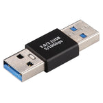 USB 3.0 公頭轉 USB 3.0 公頭延長轉接器，公轉公