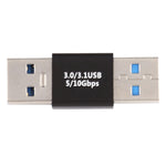 USB 3.0 公頭轉 USB 3.0 公頭延長轉接器，公轉公