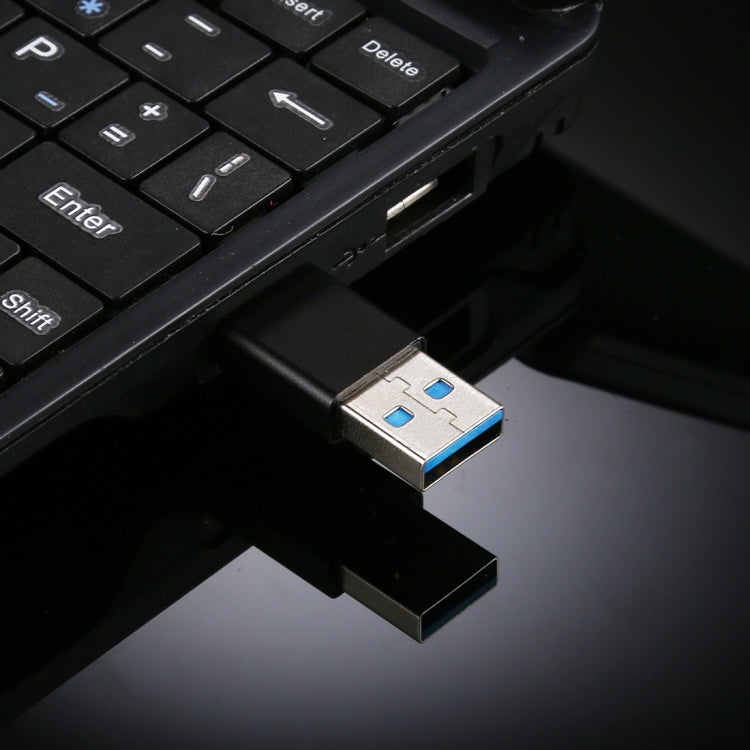 USB 3.0 公頭轉 USB 3.0 公頭延長轉接器，公轉公