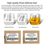 80mm x 40mm 800 張自黏熱感條碼標籤紙，80mm x 40mm 800 張