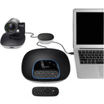Logitech CC3500e 高清 1080P 在線課程商務視訊會議攝影機，歐規插頭