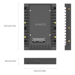 ORICO 1125SS SATA 3.0 高速傳輸 2.5吋轉3.5吋硬碟托架／轉接盒