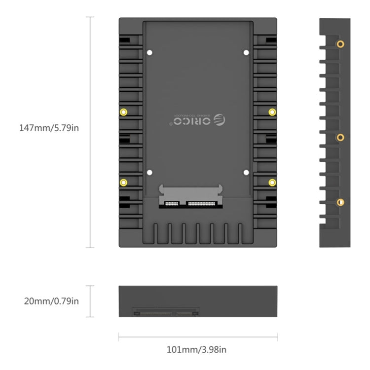 ORICO 1125SS SATA 3.0 高速傳輸 2.5吋轉3.5吋硬碟托架／轉接盒