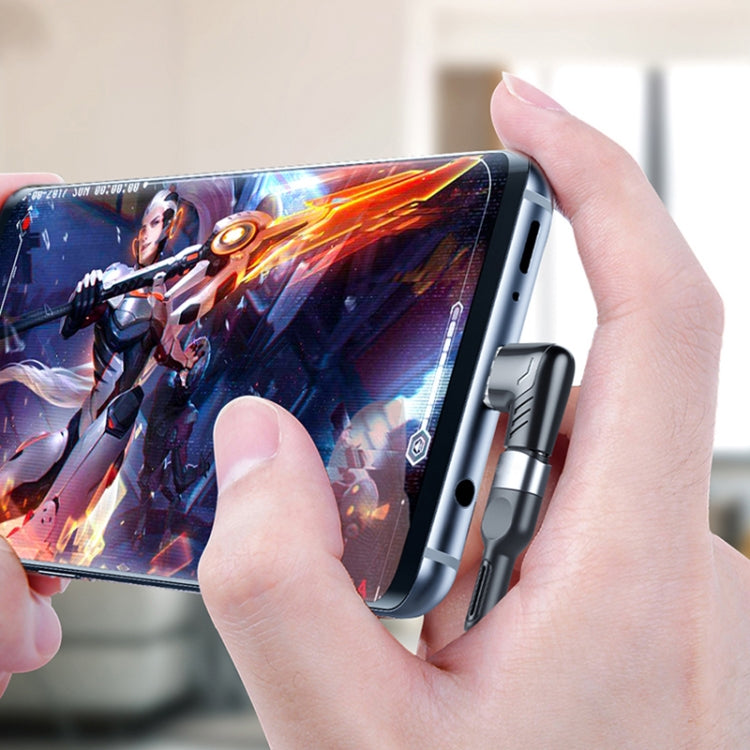 X20 120W PD USB-C / Type-C 母頭至 USB-C / Type-C 直角磁吸充電轉接器