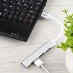A-809 4 埠 USB 3.0 轉 USB 3.0 鋁合金集線器轉接器，A-809