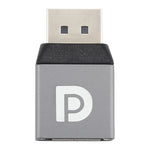Display Port母頭轉Display Port公頭轉接器，DP母頭轉DP公頭
