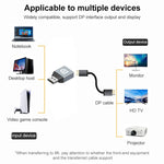 Display Port母頭轉Display Port公頭轉接器，DP母頭轉DP公頭