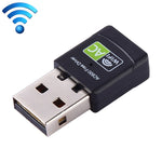 AC600Mbps 2.4GHz及5GHz雙頻USB 2.0無線網卡免驅動外接網卡，AC600Mbps
