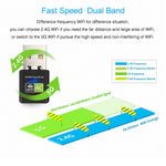 AC600Mbps 2.4GHz及5GHz雙頻USB 2.0無線網卡免驅動外接網卡，AC600Mbps