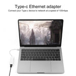 KY-RTL8152B USB-C / Type-C 10 / 100 Mbps乙太網路轉接器網卡，USB Type-C 100Mbps