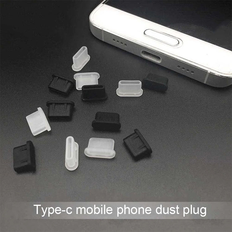 20個矽膠防塵塞，適用於USB-C / Type-C埠