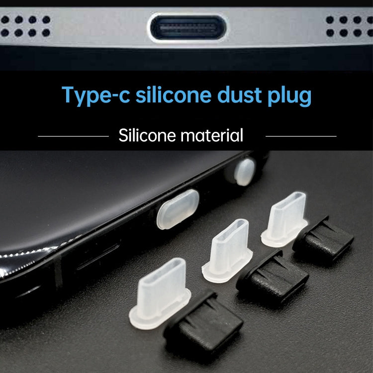 20個矽膠防塵塞，適用於USB-C / Type-C埠