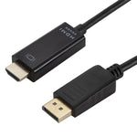 4K x 2K DP 轉 HDMI 轉換線，線長：1.8m，4K x 2K DP 轉 HDMI 黑色，4K x 2K DP 轉 HDMI 白色