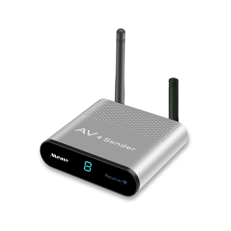 Measy AV240 2.4GHz 無線音視頻發射接收器，帶紅外回傳功能，傳輸距離：400m，AV240 銀色