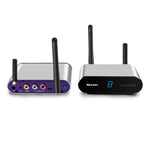 Measy AV240 2.4GHz 無線音視頻發射接收器，帶紅外回傳功能，傳輸距離：400m，AV240 銀色