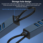 RDS 6307-4 USB-C / Type-C 轉 USB3.0 + 三埠 USB2.0 四合一集線器轉接器，6307-4
