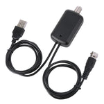 USB 連接器信號增強放大器 + IEC 轉換頭，USB 50 英里 25dBi