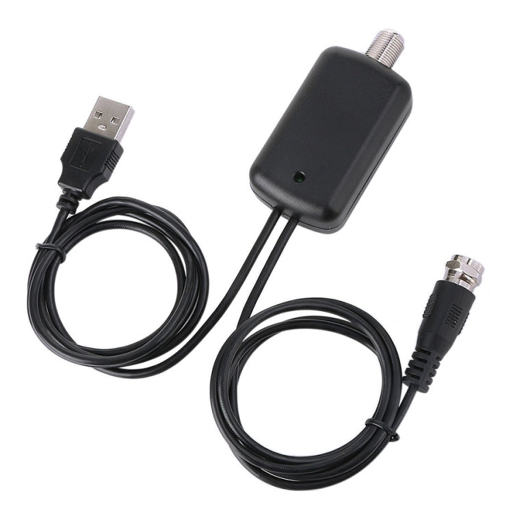 USB 連接器信號增強放大器 + IEC 轉換頭，USB 50 英里 25dBi