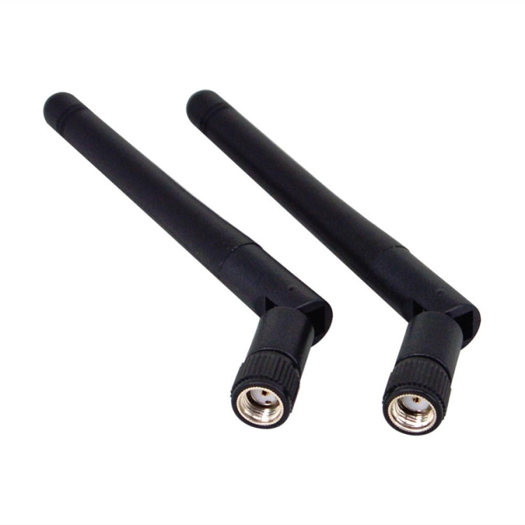 2.4G 折疊天線，IPX 信號 5dBi 雙天線，5dBi