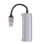 U-811 四合一 USB 3.0 轉 3 埠 USB 3.0 + USB-C / Type-C 埠集線器擴充座，U-811