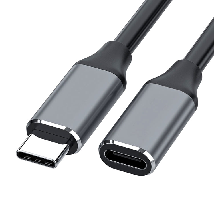 USB-C / Type-C 公頭轉 USB-C / Type-C 母頭轉接線，線長：1m，1m
