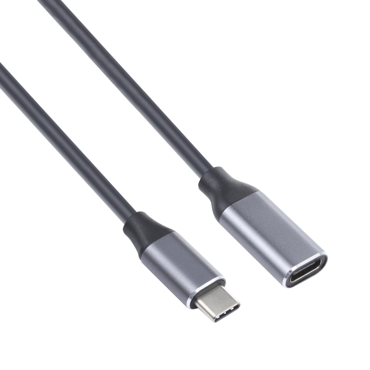USB-C / Type-C 公頭轉 USB-C / Type-C 母頭轉接線，線長：25cm，25cm