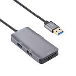 5合1 雙USB 3.0 + CF + TF + SD 多功能 USB 3.0 讀卡機，5合1 USB 3.0