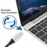 4K 60Hz Type-C / USB-C 公頭轉 DP 公頭轉接線，長度：1.8m，DP 公頭