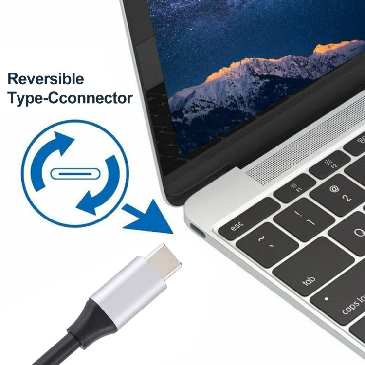 4K 60Hz Type-C / USB-C 公頭轉 DP 公頭轉接線，長度：1.8m，DP 公頭
