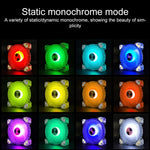 COOLMOON RGB 冷卻風扇120mm PWM 6PIN S1 ARGB 風扇, CM-S1