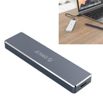 ORICO PCM2-C3 M.2 M-Key轉 USB 3.1 Gen2 USB-C / Type-C 推蓋式固態硬碟外殼，最大支援容量：2TB
